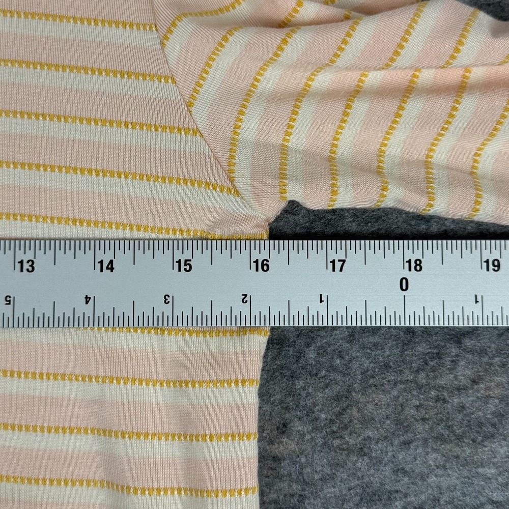 Matilda Jane Dream Chasers True Friend Top Striped Peach Womens Small S - Picture 8 of 10